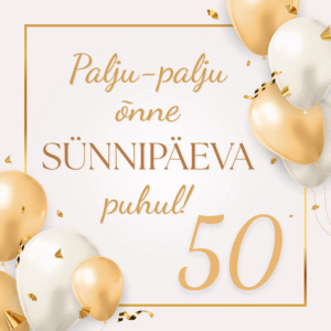 "Palju-palju õnne..." juubilarile